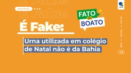 Nome de praia na tela identifica a versão do sistema das urnas de todo o país nas Eleições 2026