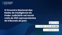 IV Encontro Nacional das Redes de Inteligência do Poder Judiciário vai reunir mais de 350 repres...