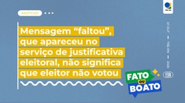 Dados de comparecimento, ausência e justificativas ainda estão em processamento; entenda.
