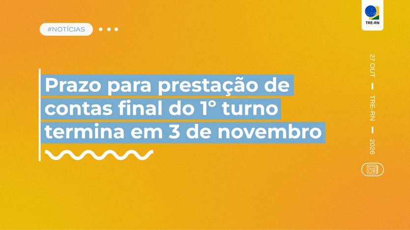 Candidatos e partidos do RN já podem encaminhar documentos pelo Conta+JE; envio só é concluído a...