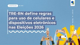 Dispositivos deverão estar desligados e fora da cabina de votação