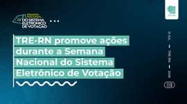 Programação inclui palestras, ações educativas, demonstrações da urna eletrônica e atividades de...
