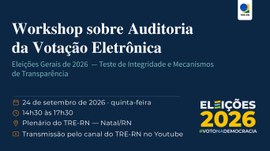 O evento tem como objetivo apresentar os procedimentos de auditoria e do Teste de Integridade pa...