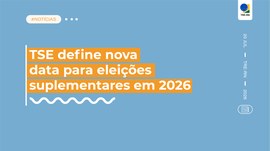 #Acessibilidade #ParaTodosVerem| Arte gráfica do TRE-RN com fundo azul-claro. No centro, em dest...