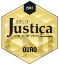 Selo Justiça em Números 2016 - Categoria Ouro