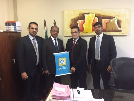 Aplicativo Mundo Jurídico é apresentado ao presidente do TRE-RN Aplicativo Mundo Jurídico é apresentado ao presidente do TRE-RN