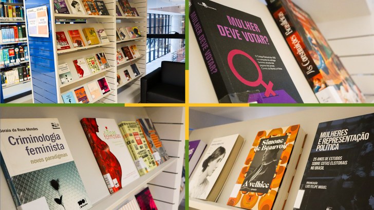 Exposição "Vozes que Florescem: A Literatura Escrita por Mulheres" seleciona livros de escritora...