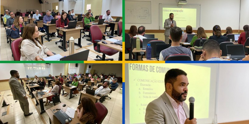 EJE/TRE-RN promove curso de Elaboração e Revisão de Relatório de Auditoria O curso contou com a presença de servidores do TRE-RN, do TJRN e dos TREs de Pernambuco, Rondôni...