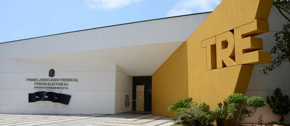 fachada do fórum eleitoral de Natal