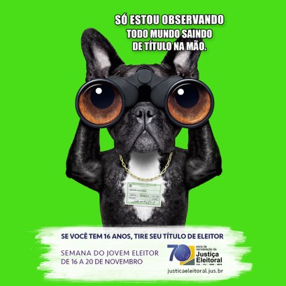 Jovens eleitores atendem chamado para cadastramento