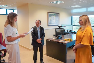 Titular e suplente foram empossadas para o biênio 2024-2026