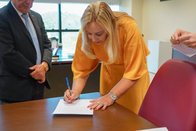 Titular e suplente foram empossadas para o biênio 2024-2026