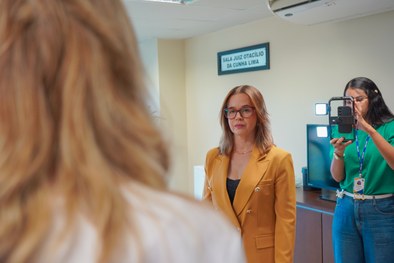 Titular e suplente foram empossadas para o biênio 2024-2026