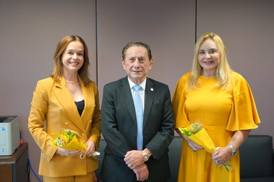 Titular e suplente foram empossadas para o biênio 2024-2026