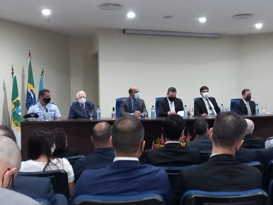 
Presidente do TRE-RN participa da posse do novo superintendente regional da Polícia Federal