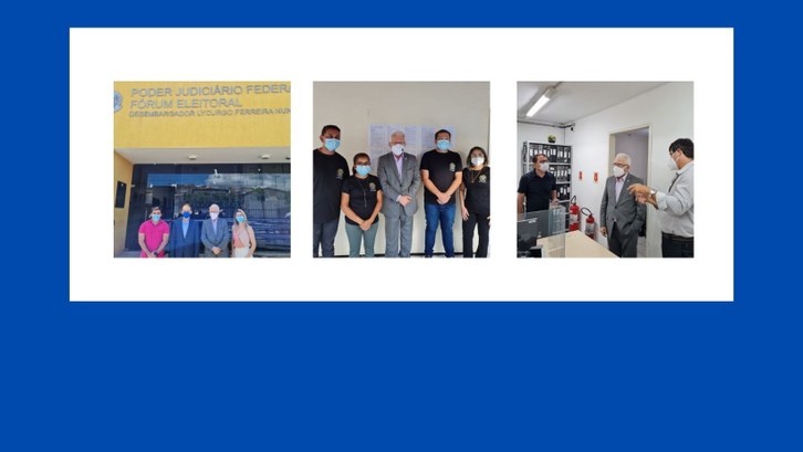 Presidente do TRE-RN visita cartórios eleitorais de Pau dos Ferros, Luís Gomes e São Miguel Desembargador Gilson Barbosa conversou com juiz e servidores para saber a situação de cada zona ...