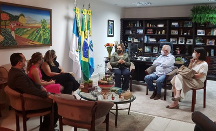 Presidente TRE-RN visita UFERSA