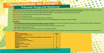 tre-rn concurso estágio correto