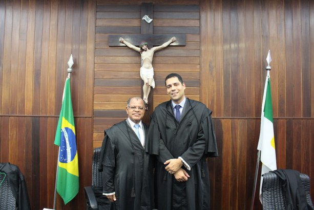 TRE - RN Presidente do TRE-RN homenageia Juiz Federal Almiro Lemos