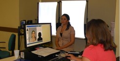 Foto do treinamento para cadastramento biométrico, realizado no TRE-RN entre os dias 21 e 25 de ...