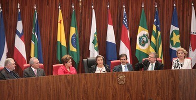 Plenário em posse da Ministra Cármen Lúcia como presidente do TSE Plenário em posse da Ministra Cármen Lúcia como presidente do TSE.