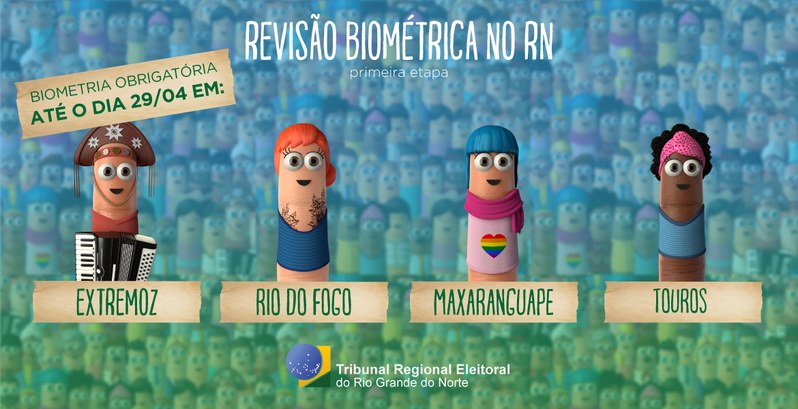 1ª etapa da Biometria revisional termina neste sábado (29) 1ª etapa da Biometria revisional termina neste sábado (29)