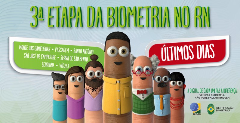 3ª etapa da Biometria Revisional termina nesta sexta (28) 3ª etapa da Biometria Revisional termina nesta sexta (28)