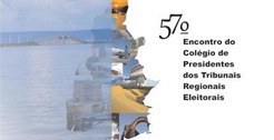 logomarca do 57º colégio de presidentes dos TREs