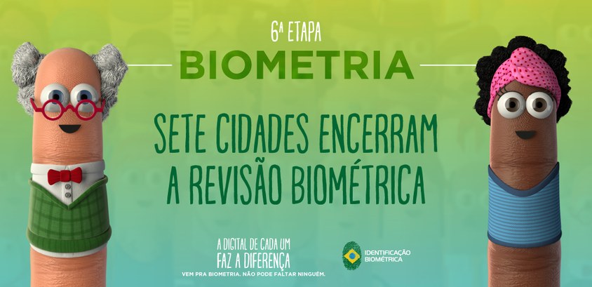 6ª etapa da Biometria encerra em 7 cidades nesta semana