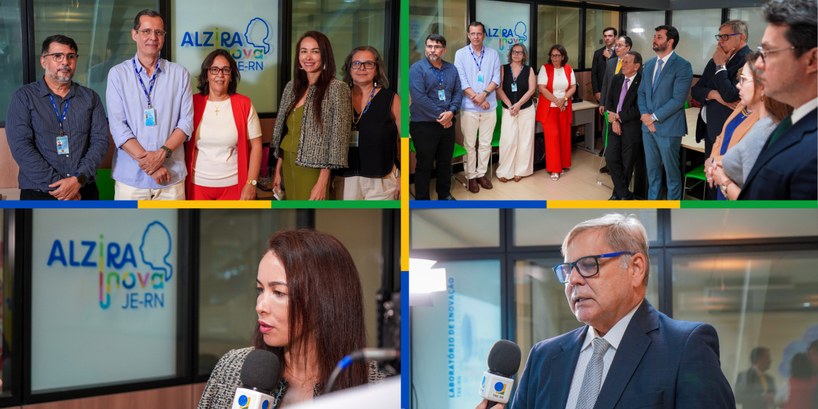 Alzira Inova: TRE-RN inaugura nova sala do Laboratório de Inovação O evento contou com a presença de juízes da Corte e apresentou o plano de ideias para o ano de 2024