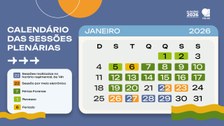 Sessões ocorrerão de forma presencial e em meio eletrônico nos dias 22, 23, 26, 27, 28 e 29 de j...