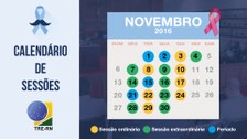 calendário novembro TRE-RN