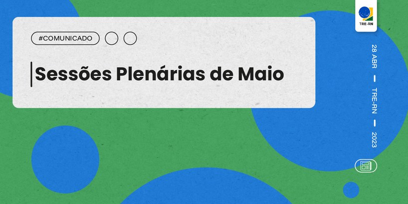Calendários de sessões plenárias em maio de 2023 Calendários de sessões plenárias em maio de 2023