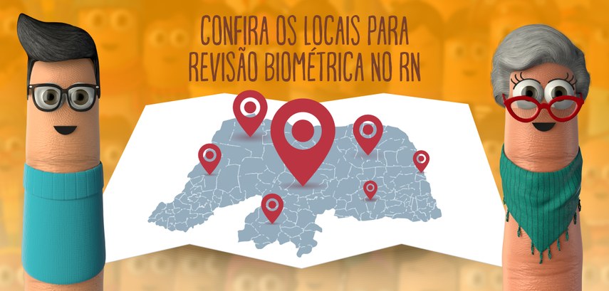Confira os locais para revisão biométrica no RN