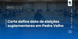Eleitores do município irão às urnas no dia 3 de março de 2024