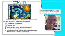 Servidor do TRE-RN, Alexandre Abrantes, lança livro "Vitrais para Van Gogh", nesta quinta (28)