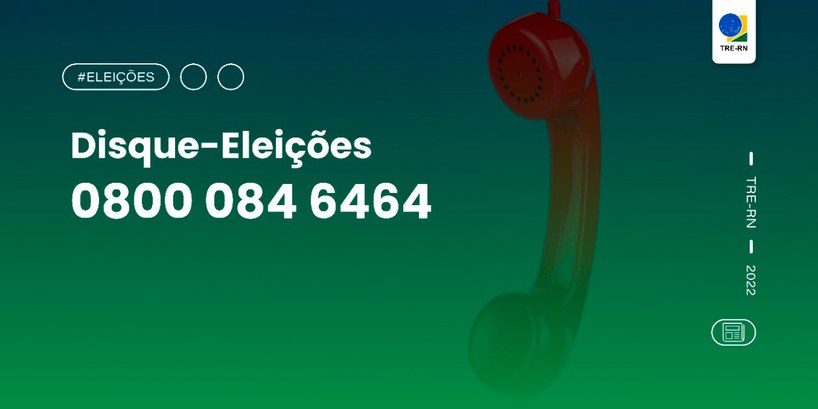 Disque-Eleições volta a funcionar para o 2º turno a partir desta segunda (24) Eleitor pode entrar em contato pelo 0800 084 6464