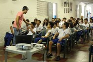 EJE realiza palestra sobre corrupção em escola do Alecrim