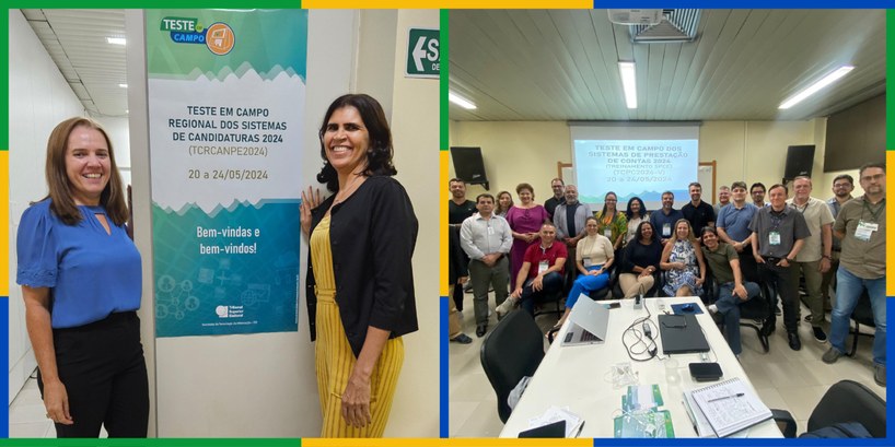 Eleições 2024: servidores do TRE-RN participam de testes de homologação de sistemas Representantes das Secretarias Judiciária e de Tecnologia da Informação estiveram presentes no e...