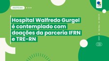 Três computadores foram doados ao hospital nesta segunda-feira (1)