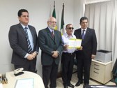 Juiz da 1ª zona eleitoral diploma novo vereador em Natal
