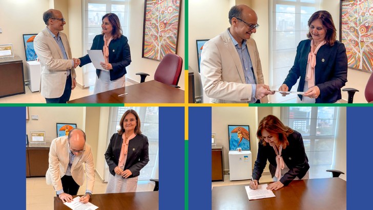 Juiz Eduardo Pinheiro assume cargo de diretor da EJE A posse ocorreu no gabinete da presidência e o juiz, antes vice-diretor, assume o cargo de diret...