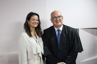 Juízes Ricardo Tinoco e Érika Paiva tomam posse como membros da corte do TRE-RN