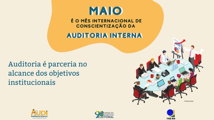 Mês internacional de conscientização da Auditoria Interna A data foi escolhida pelo Instituto Internacional de Auditores Internos
