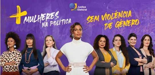 Mulheres na política JE mulheres na política - campanha