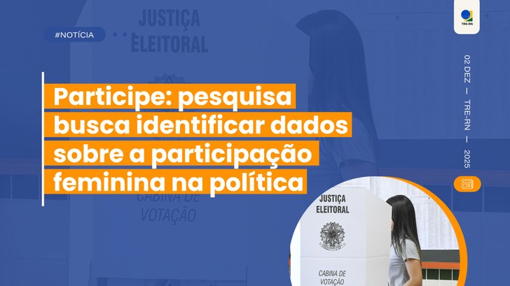 A pesquisa é parte do mestrado de uma servidora do Tribunal e objetiva identificar a participaçã...