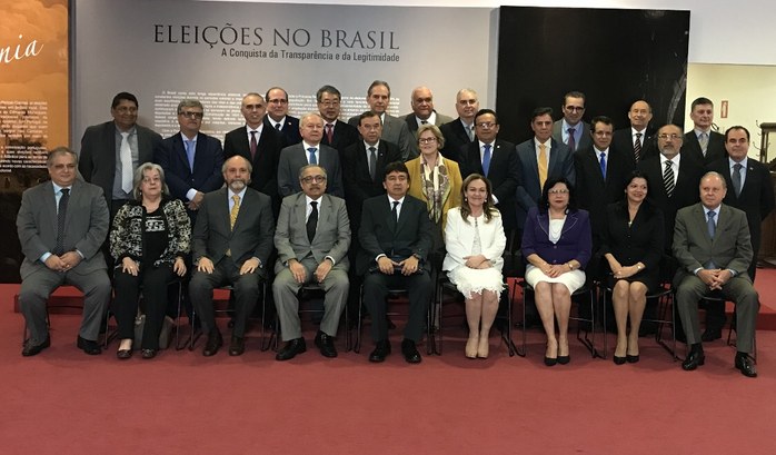 Presidentes do TREs reunidos hoje em Brasília 