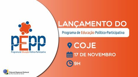 Programa de Educação Político-Participativa (PEPP) será lançado dia 17 de novembro