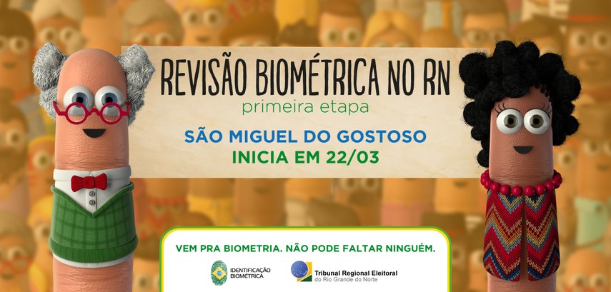 Quase 6 mil eleitores devem passar pela Biometria Revisional em São Miguel do Gostoso Quase 6 mil eleitores devem passar pela Biometria Revisional em São Miguel do Gostoso