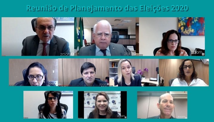 reunião TRE RN Eleições 2020